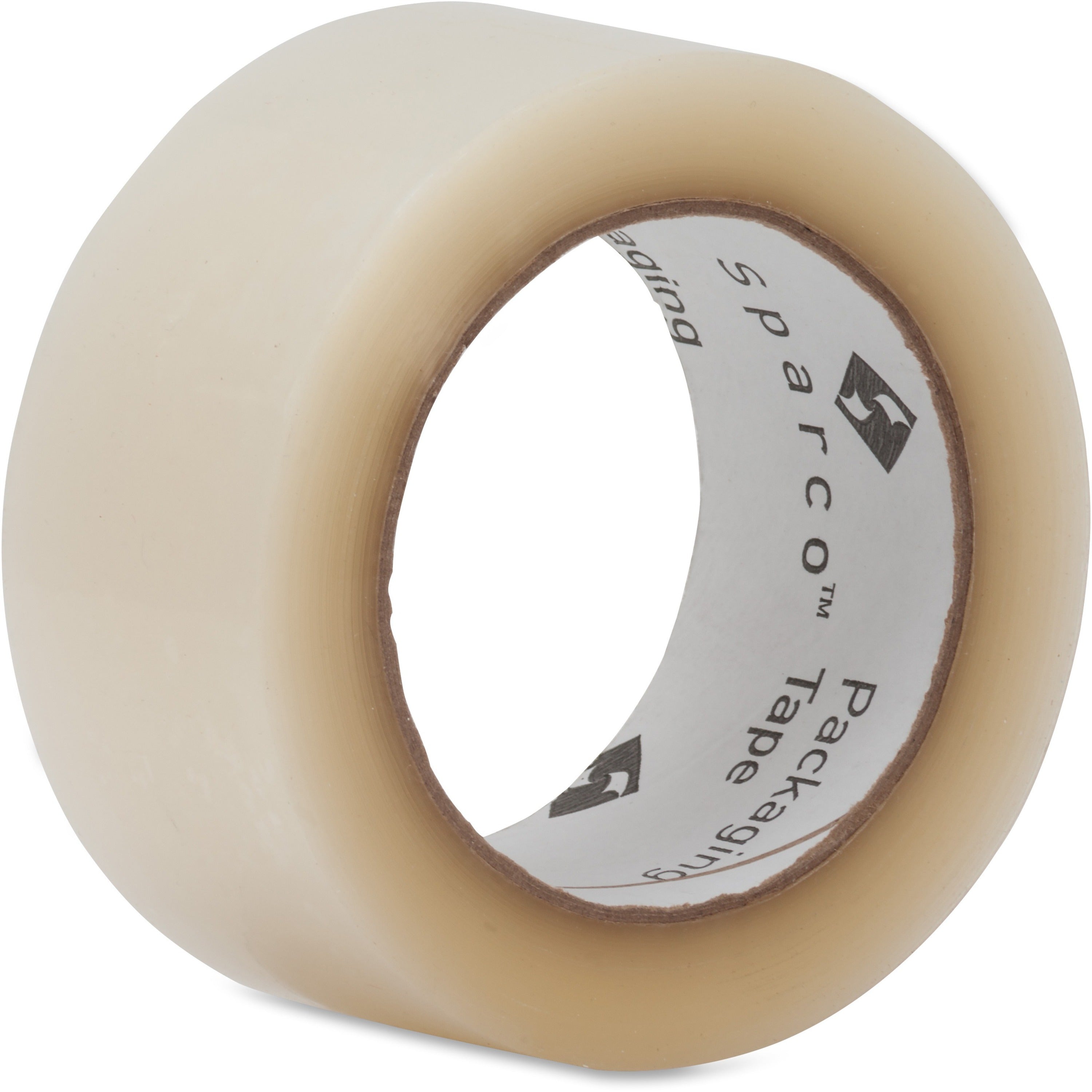 Sparco Transparent Hot-melt Tape - 110 yd Length x 2" Width - 1.9 mil Thickness - 3" Core - 1.60 mil - Moisture Resistant, Split Resistant, Abrasion Resistant - For Sealing, Shipping, Packing - 1 / Roll - Clear - 