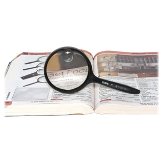 Sparco Handheld Magnifiers - Magnifying Area 3.50" Diameter - Acrylic Lens - 