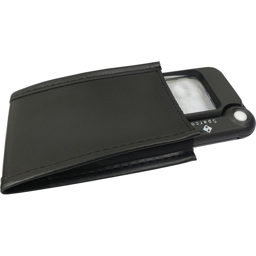 Sparco Rectangular Handheld Magnifier - Magnifying Area 2" Width x 4" Length - Acrylic Lens - 