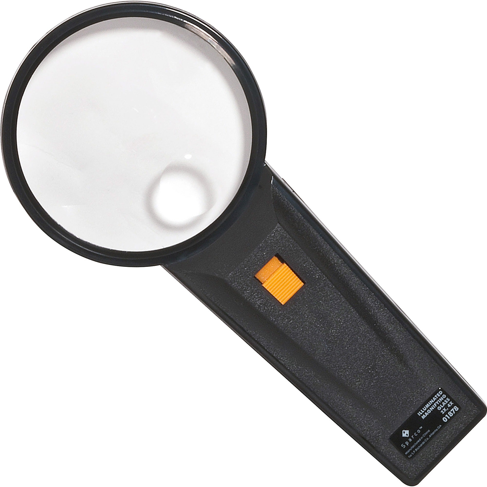 Sparco Illuminated Magnifier - Magnifying Area 3" Diameter - 