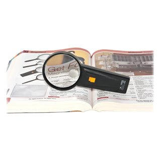 Sparco Illuminated Magnifier - Magnifying Area 3" Diameter - 