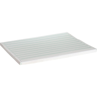 Sparco Continous-form 1/2" Green Bar Computer Paper - 14 7/8" x 11" - 20 lb Basis Weight - 2400 / Carton - Perforated - Green Bar - 