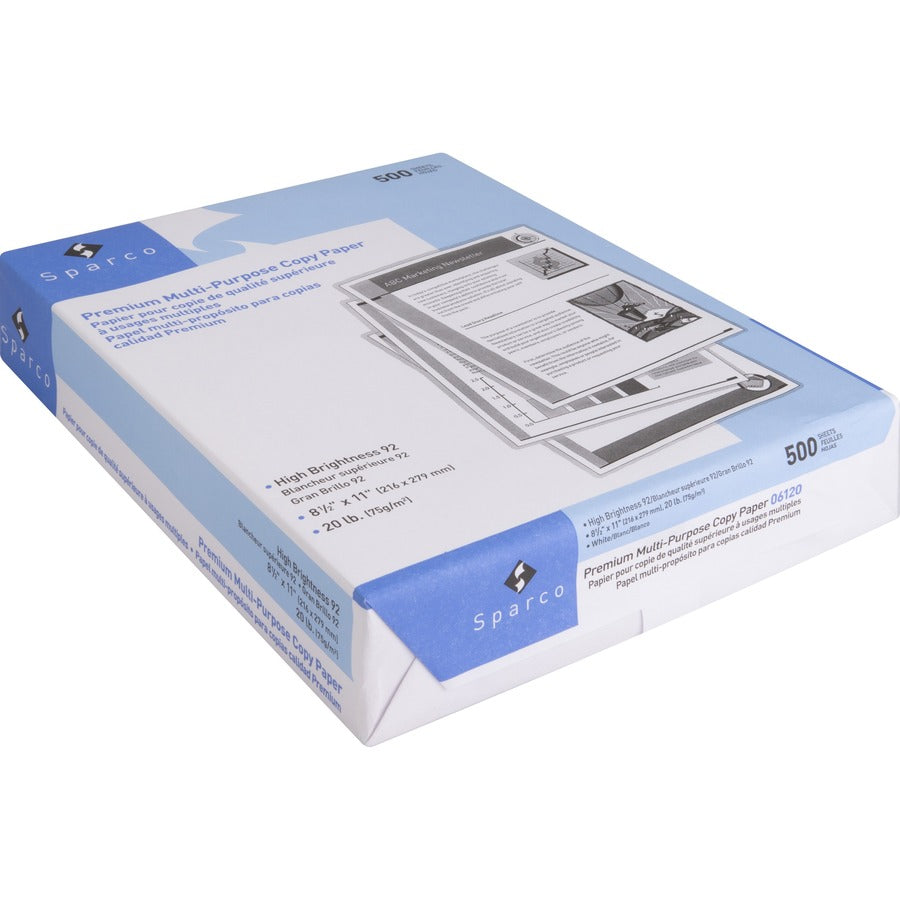 sparco-saver-copy-paper-92-brightness-letter-8-1-2-x-11-20-lb-basis-weight-5000-carton-sustainable-forestry-initiative-sfi-acid-free-white_spr06120 - 3