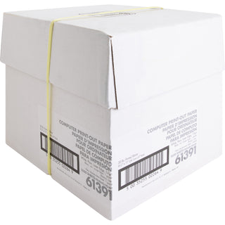 Sparco Perforated Blank Computer Paper - 8 1/2" x 11" - 20 lb Basis Weight - 2550 / Carton - Perforated - White - 