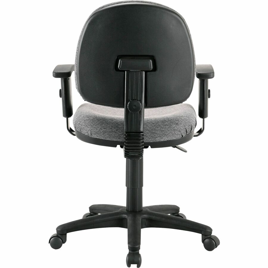 Lorell Millenia Series Pneumatic Adjustable Task Chair - Gray Seat - 1 Each