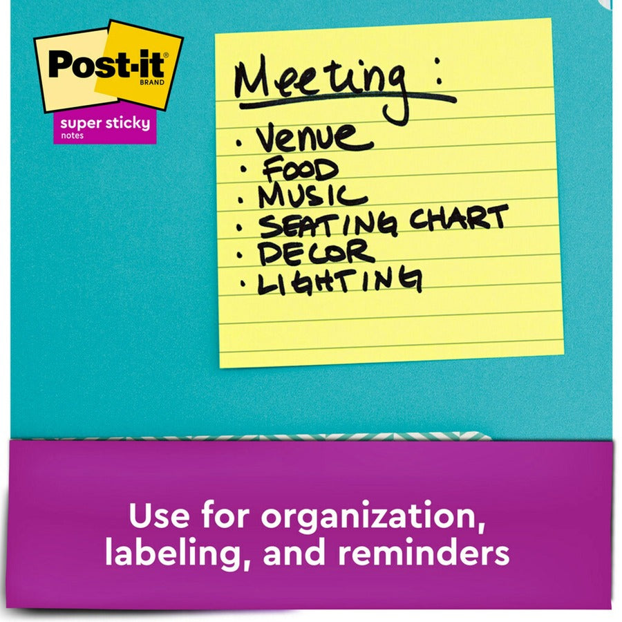 Pads in Canary Yellow, Cabinet Pack, Note Ruled, 4" x 4", 90 Sheets/Pad, 12 Pads/Pack