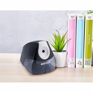 Personal Electric Pencil Sharpener, AC-Powered, 4.25 x 8.4 x 4, Black