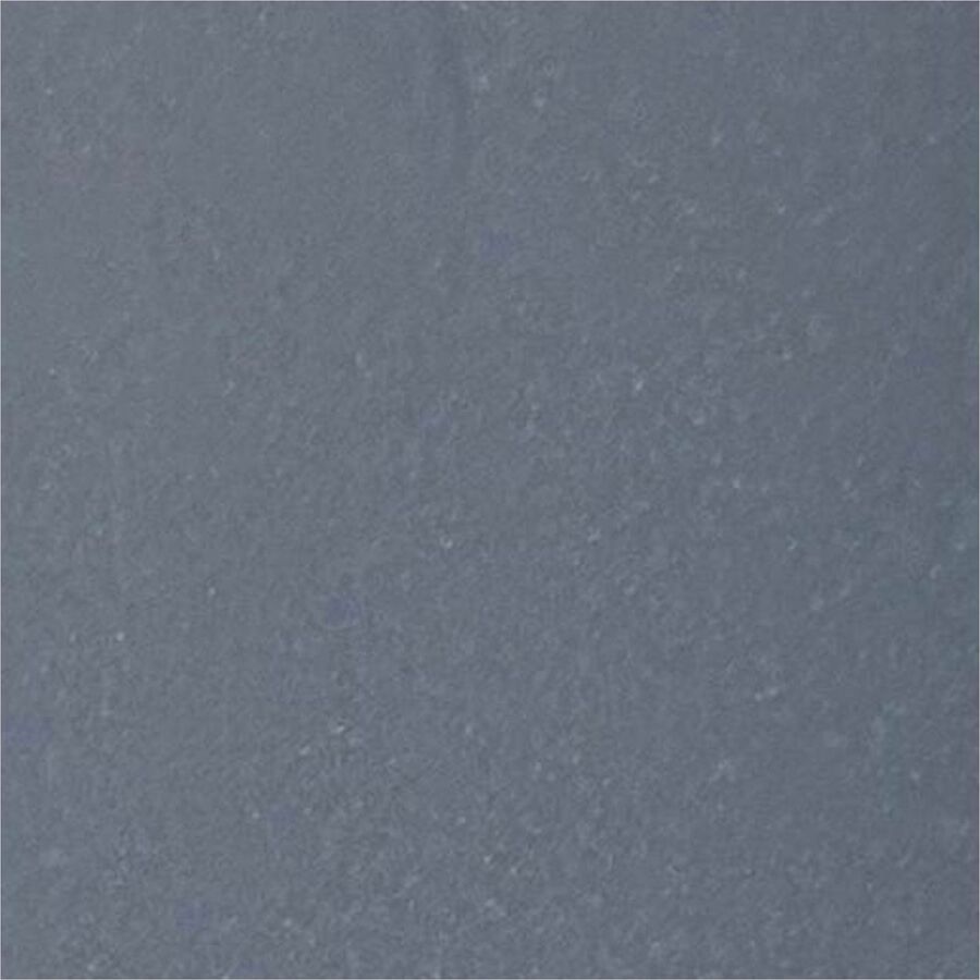 Lorell Round-Back Upholstered Stack Chairs - Blueberry, Black Fabric Seat - Charcoal Steel Frame - Blue, Black - 4 / Carton - 