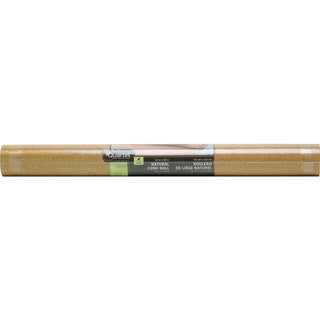 Quartet Natural Cork Roll - 28" Height x 24" Width - Brown Natural Cork Surface - Durable - 1 Each - 