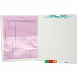 Tabbies Self-adhesive Poly Pockets - 4 3/4" x 7" Sheet - Clear - Poly - 100 / Box