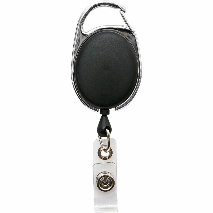 Baumgartens Quick Clip ID Card Reel, Sold as 1 Each
