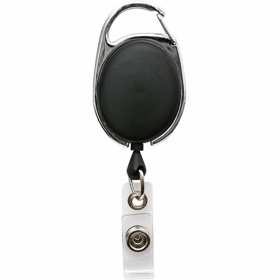 Baumgartens Quick Clip ID Card Reel, Sold as 1 Each