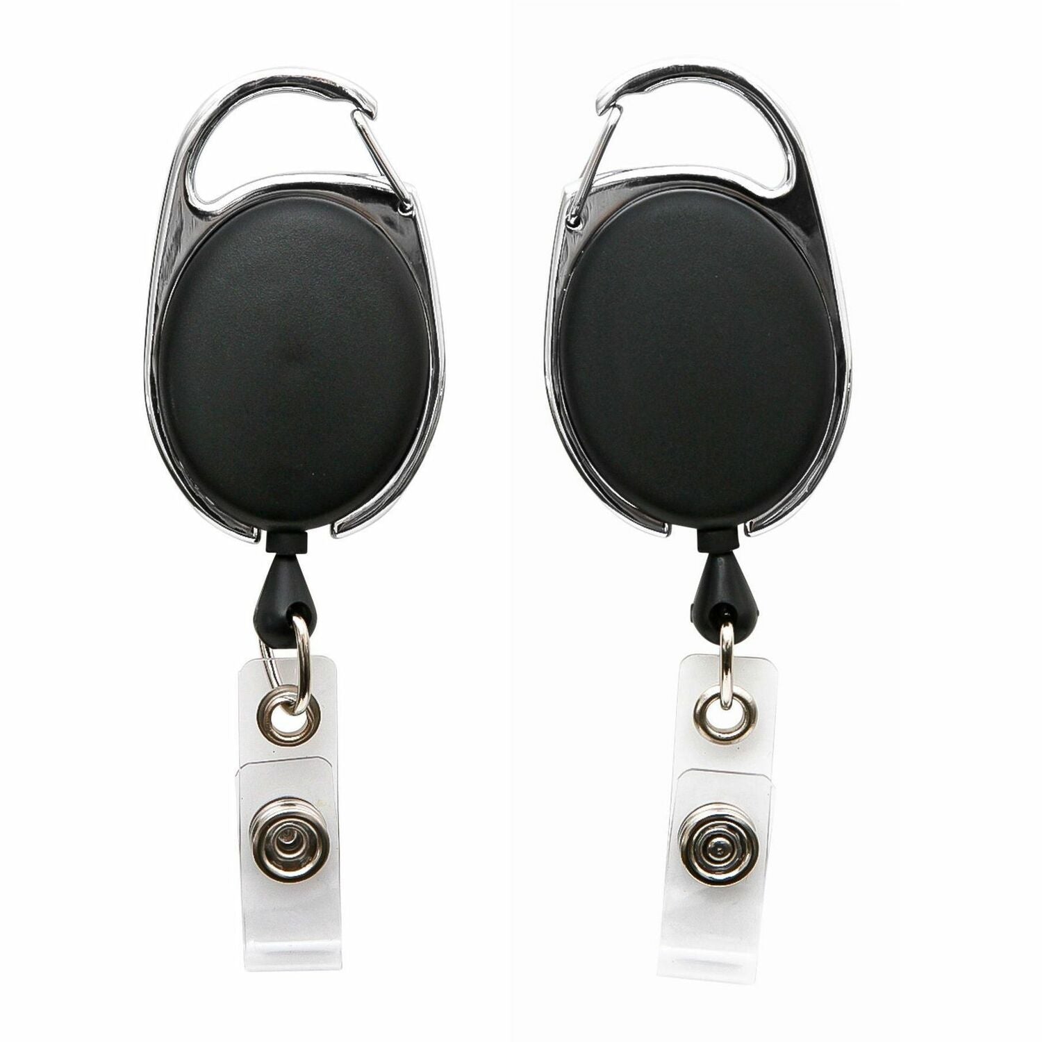 Baumgartens Quick Clip ID Card Reel, Sold as 1 Each