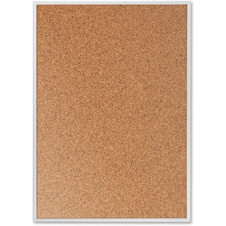 Classic Series Cork Bulletin Board, 96 x 48, Tan Surface, Silver Anodized Aluminum Frame