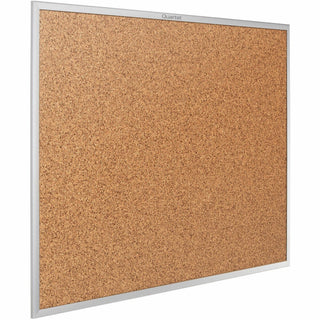 Classic Series Cork Bulletin Board, 96 x 48, Tan Surface, Silver Anodized Aluminum Frame