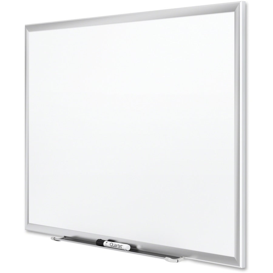 Classic Series Porcelain Magnetic Dry Erase Board, 48 x 36, White Surface, Silver Aluminum Frame