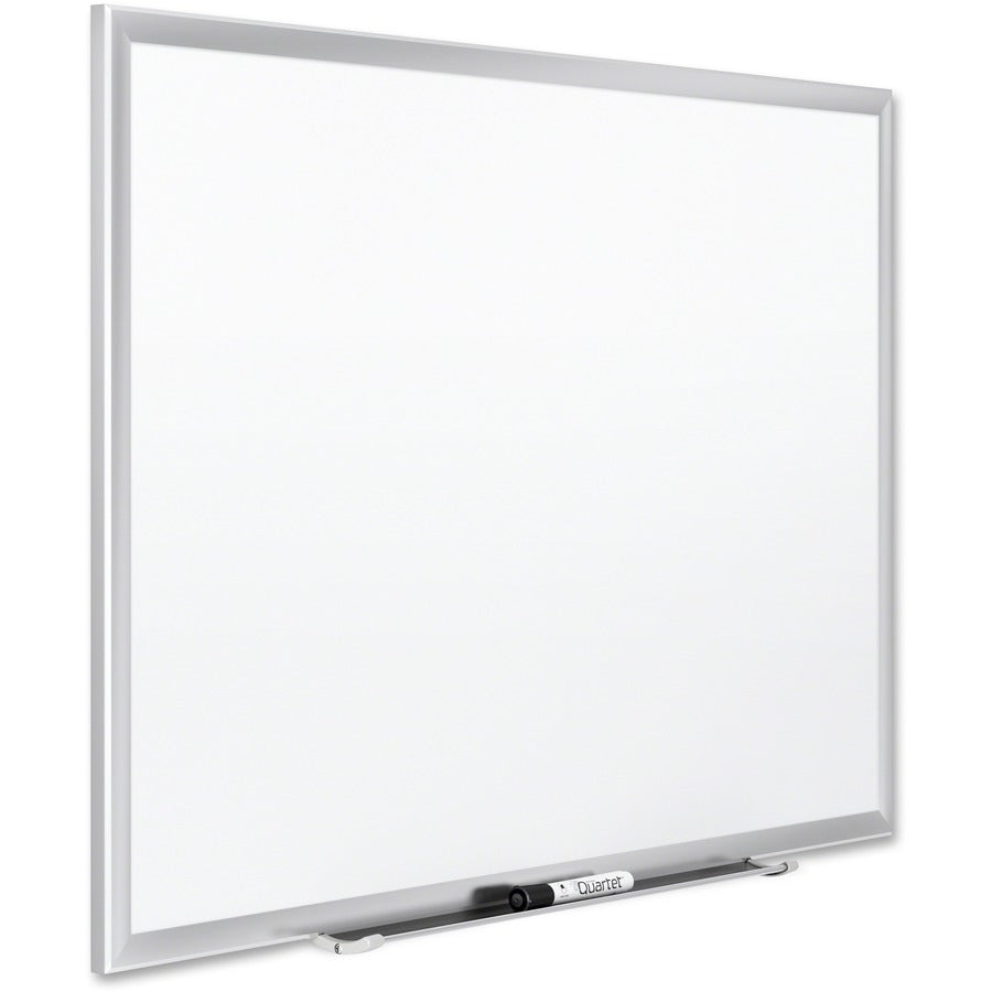 Classic Series Porcelain Magnetic Dry Erase Board, 48 x 36, White Surface, Silver Aluminum Frame