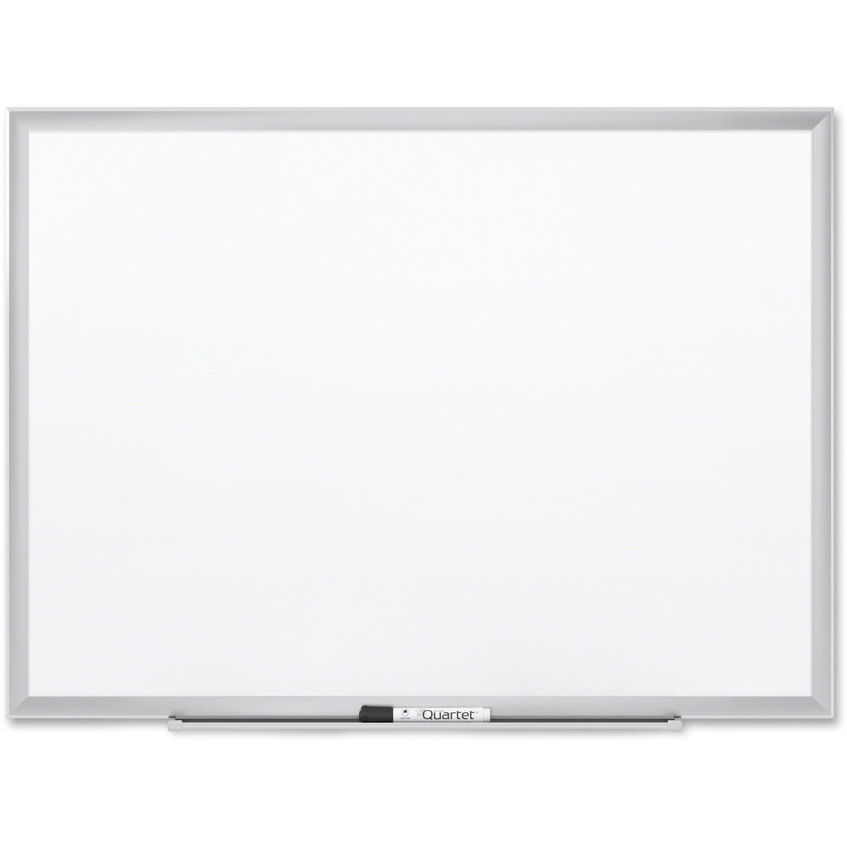 Classic Series Porcelain Magnetic Dry Erase Board, 48 x 36, White Surface, Silver Aluminum Frame