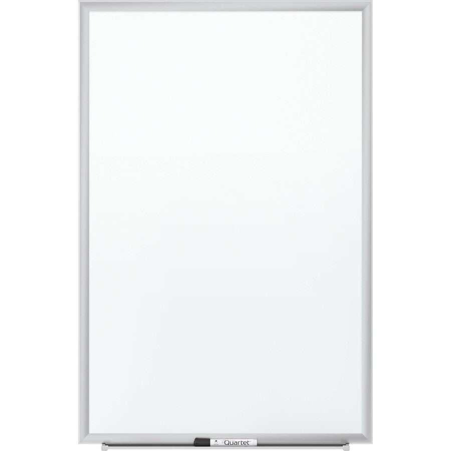 Classic Series Porcelain Magnetic Dry Erase Board, 48 x 36, White Surface, Silver Aluminum Frame