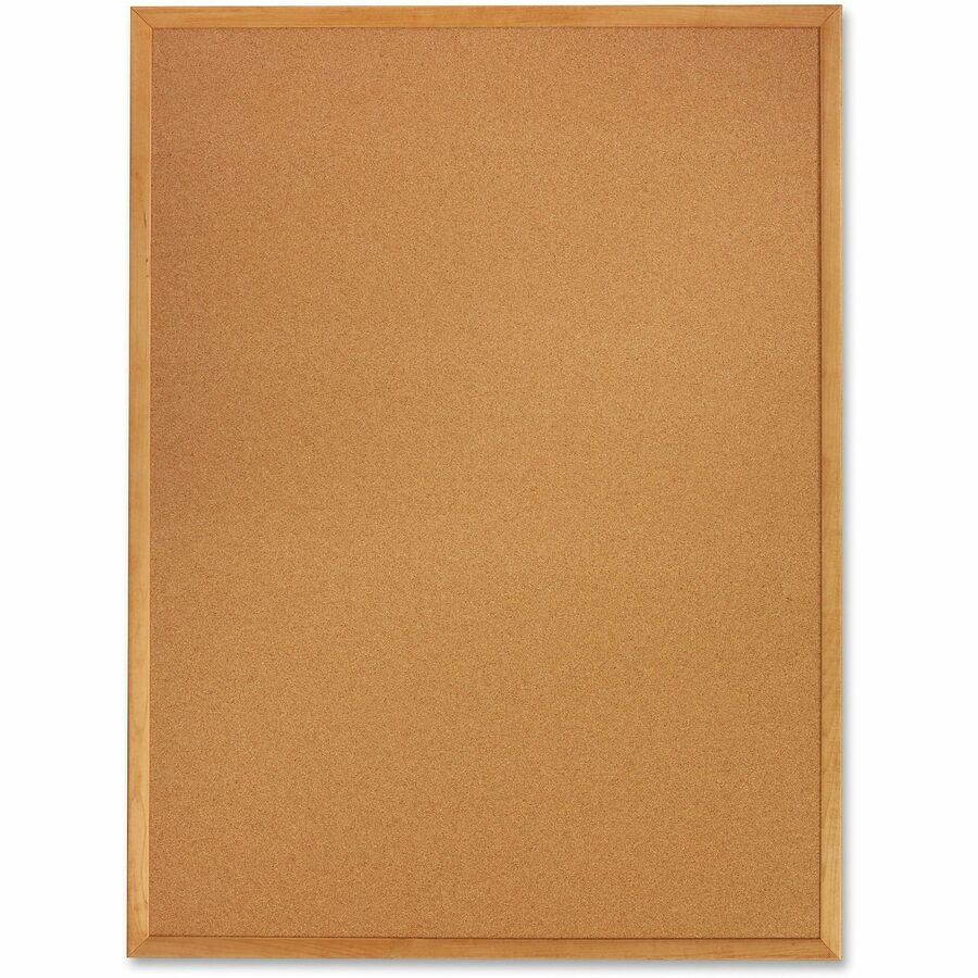 Classic Series Cork Bulletin Board, 96 x 48, Tan Surface, Oak Fiberboard Frame