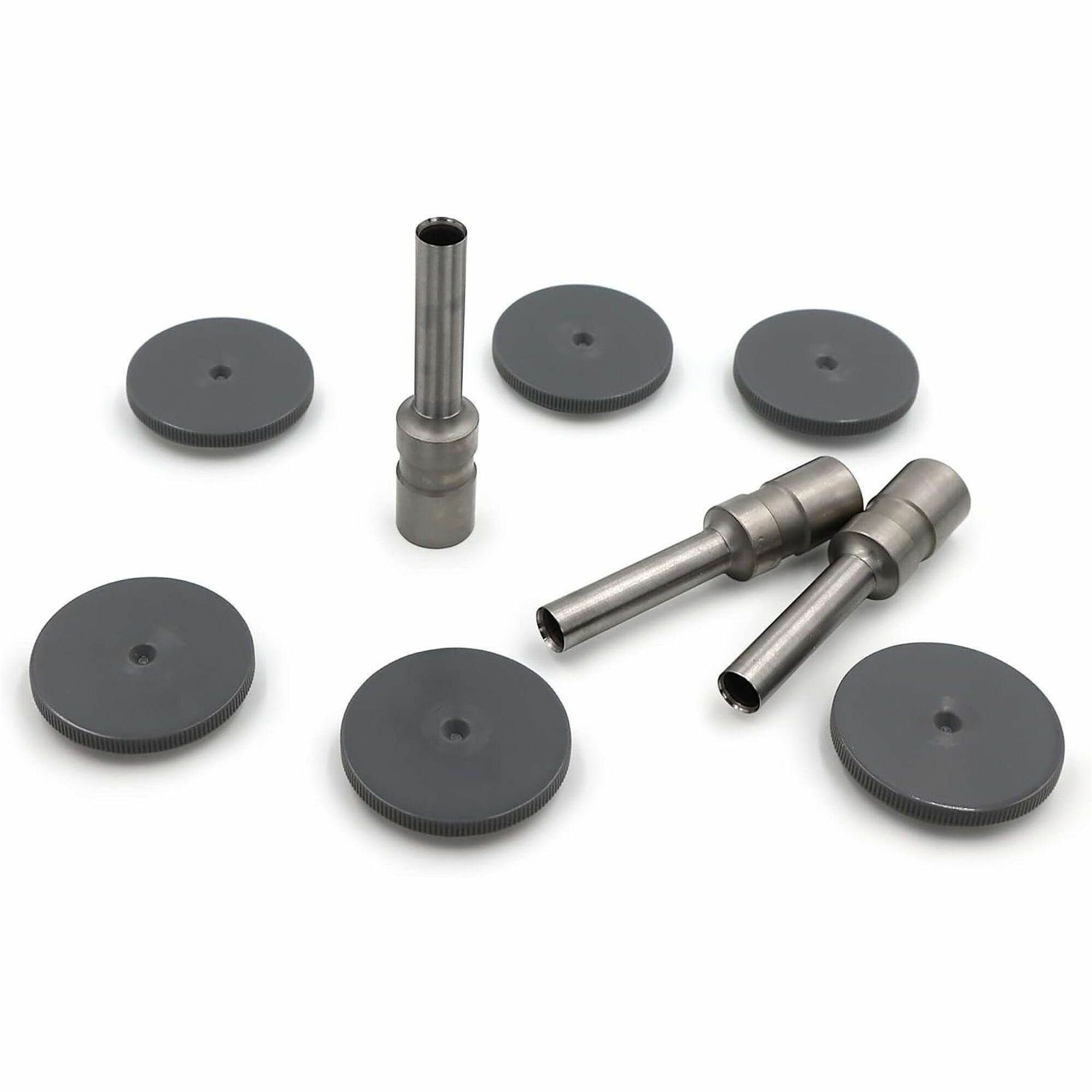 CARL Replacement Punch Head Kit - 0.28" - Silver - 9 / Set