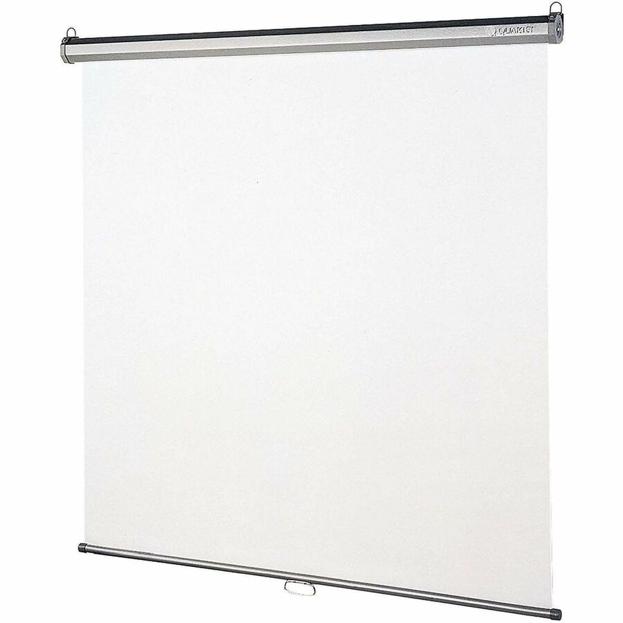 Wall or Ceiling Projection Screen, 70 x 70, White Matte Finish