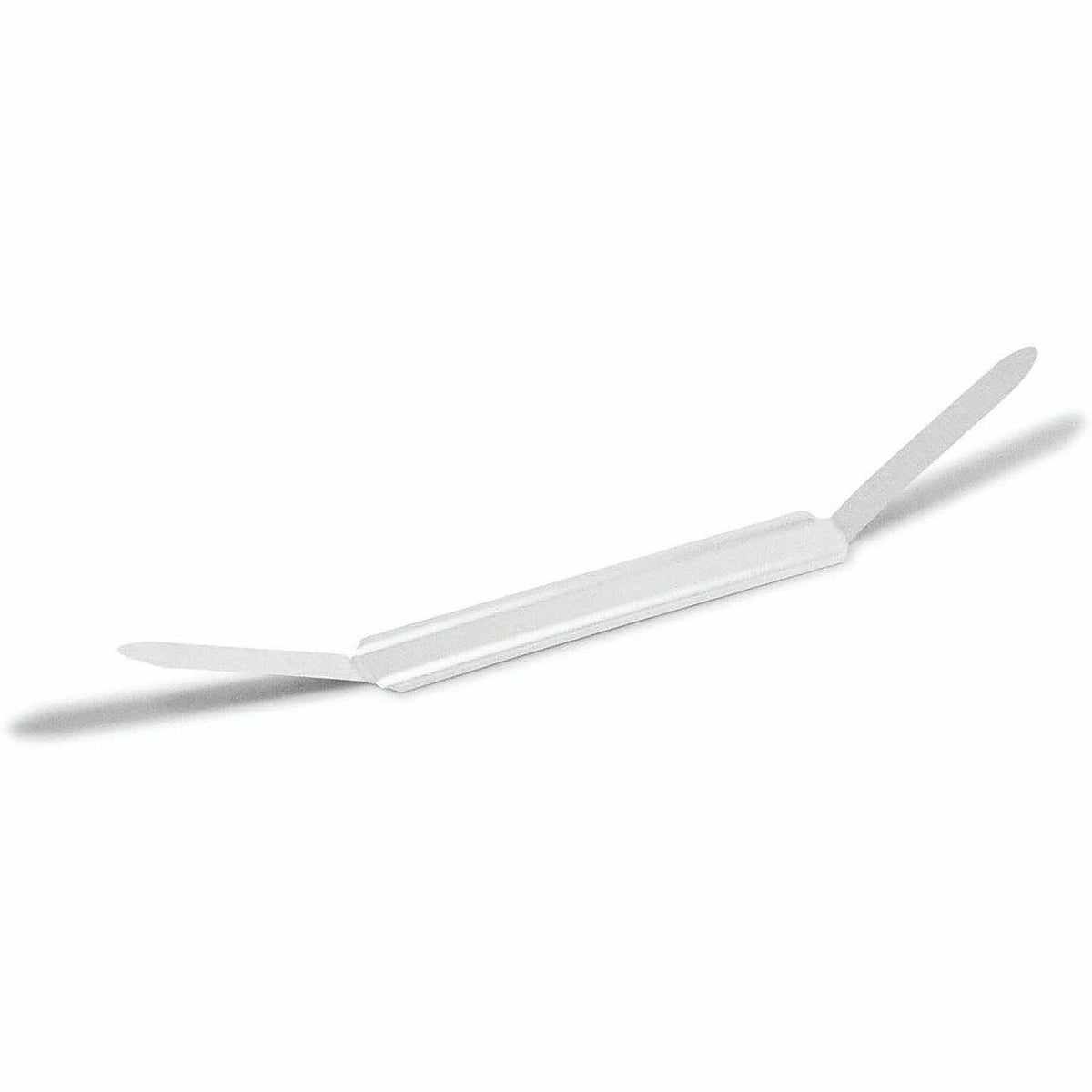 Premium Two-Prong Fastener Bases, 1" Capacity, 2.75" Center to Center, Silver, 100/Box