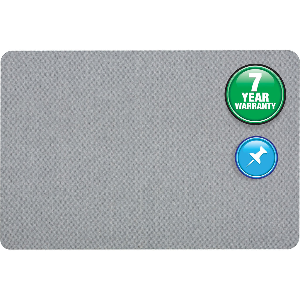 quartet-oval-office-bulletin-board-36-height-x-48-width-light-blue-fabric-surface-frameless-flexible-1-each_qrt7684be - 1