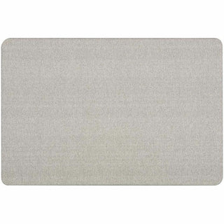 Oval Office Fabric Board, 48 x 36, Gray Surface