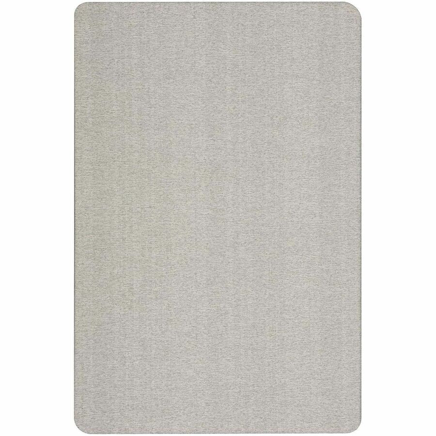 Oval Office Fabric Board, 48 x 36, Gray Surface
