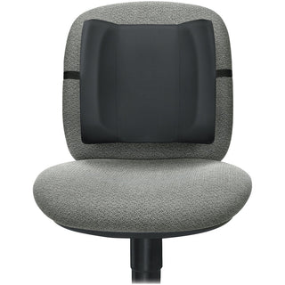 Fellowes Standard Backrest - Black - Black - High Density Foam (HDF)