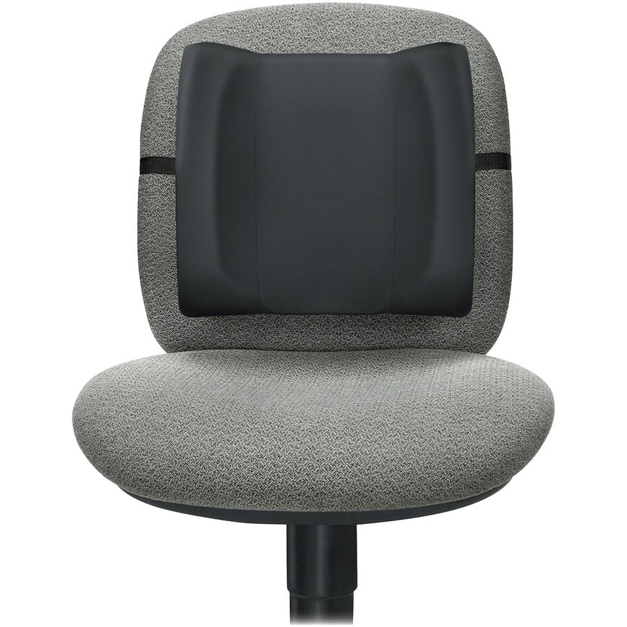 Fellowes Standard Backrest - Black - Black - High Density Foam (HDF)