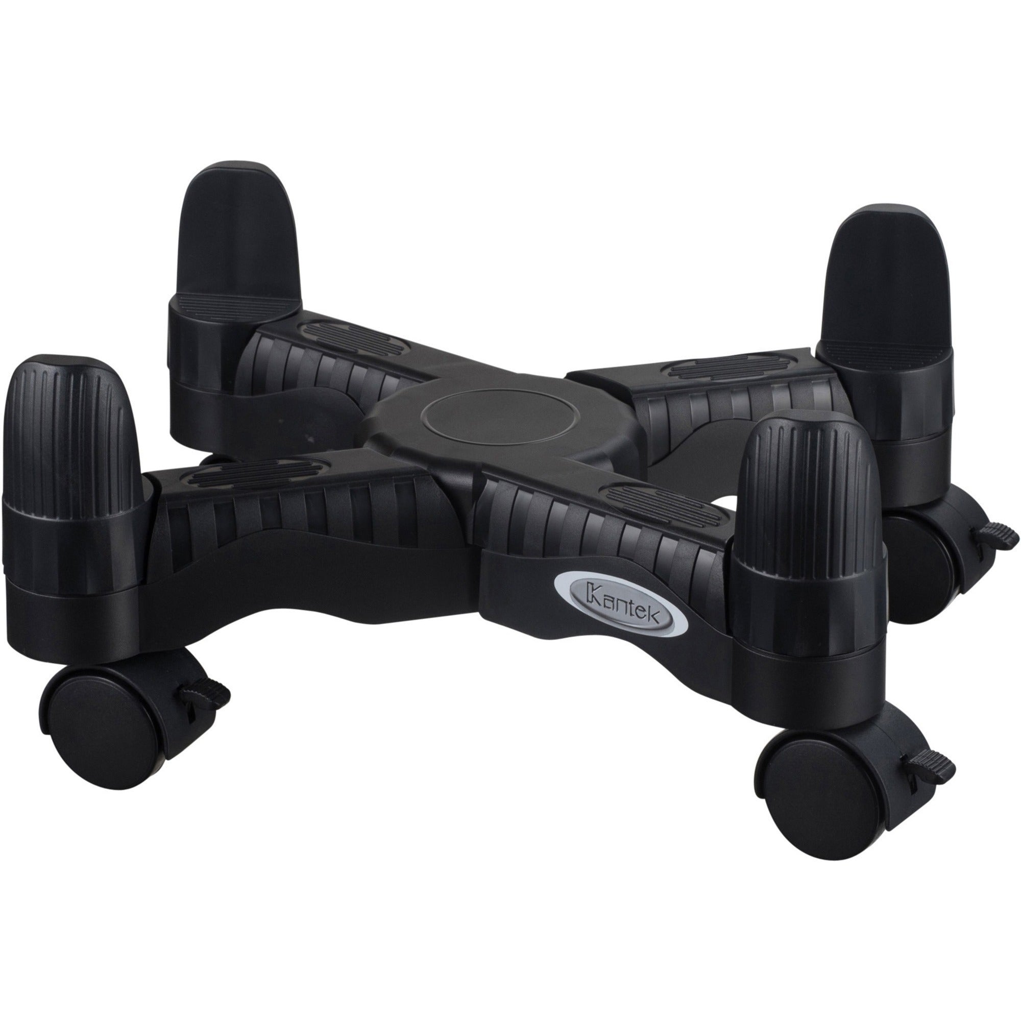 Mobile CPU Stand, Supports 60 lb, 4.5w x 16d x 7h, Black