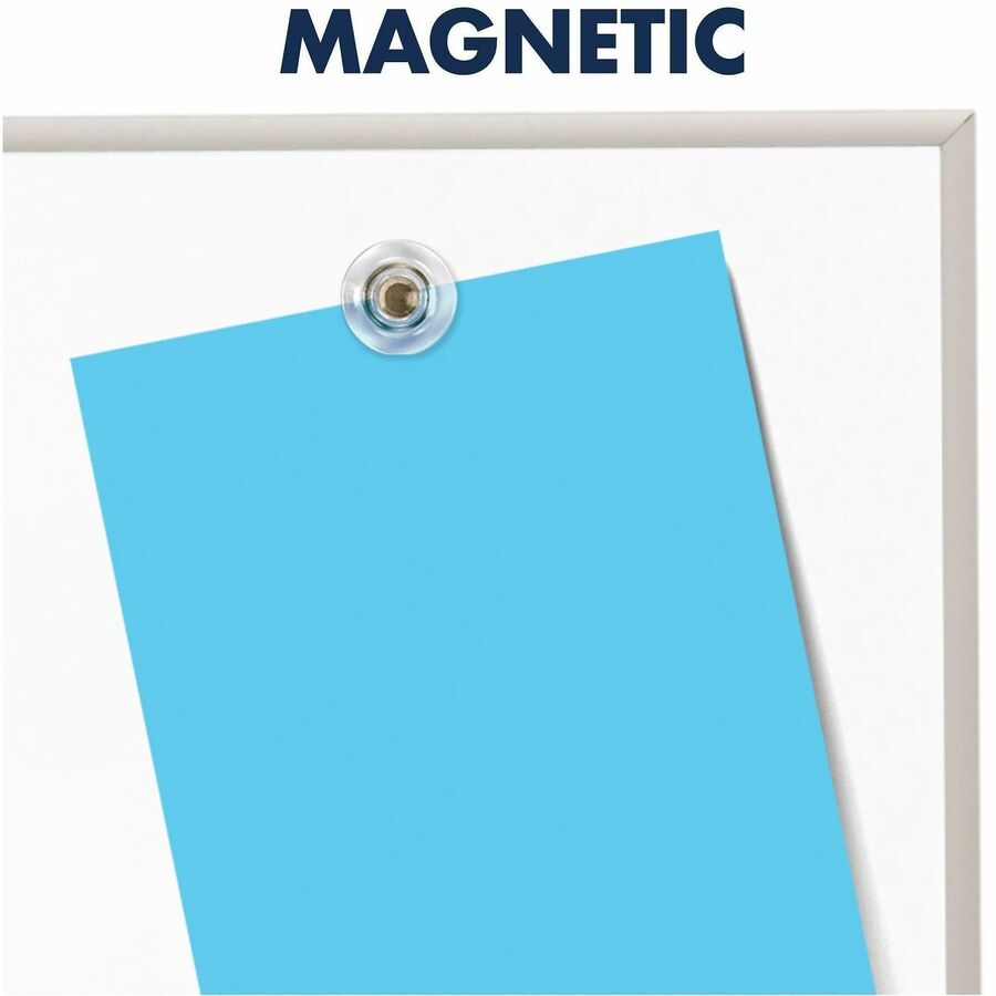 Matrix Magnetic Boards, 16 x 16, White Surface, Silver Aluminum Frame