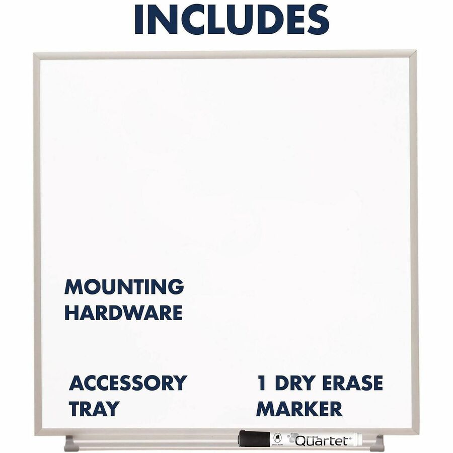 Matrix Magnetic Boards, 34 x 23, White Surface, Silver Aluminum Frame