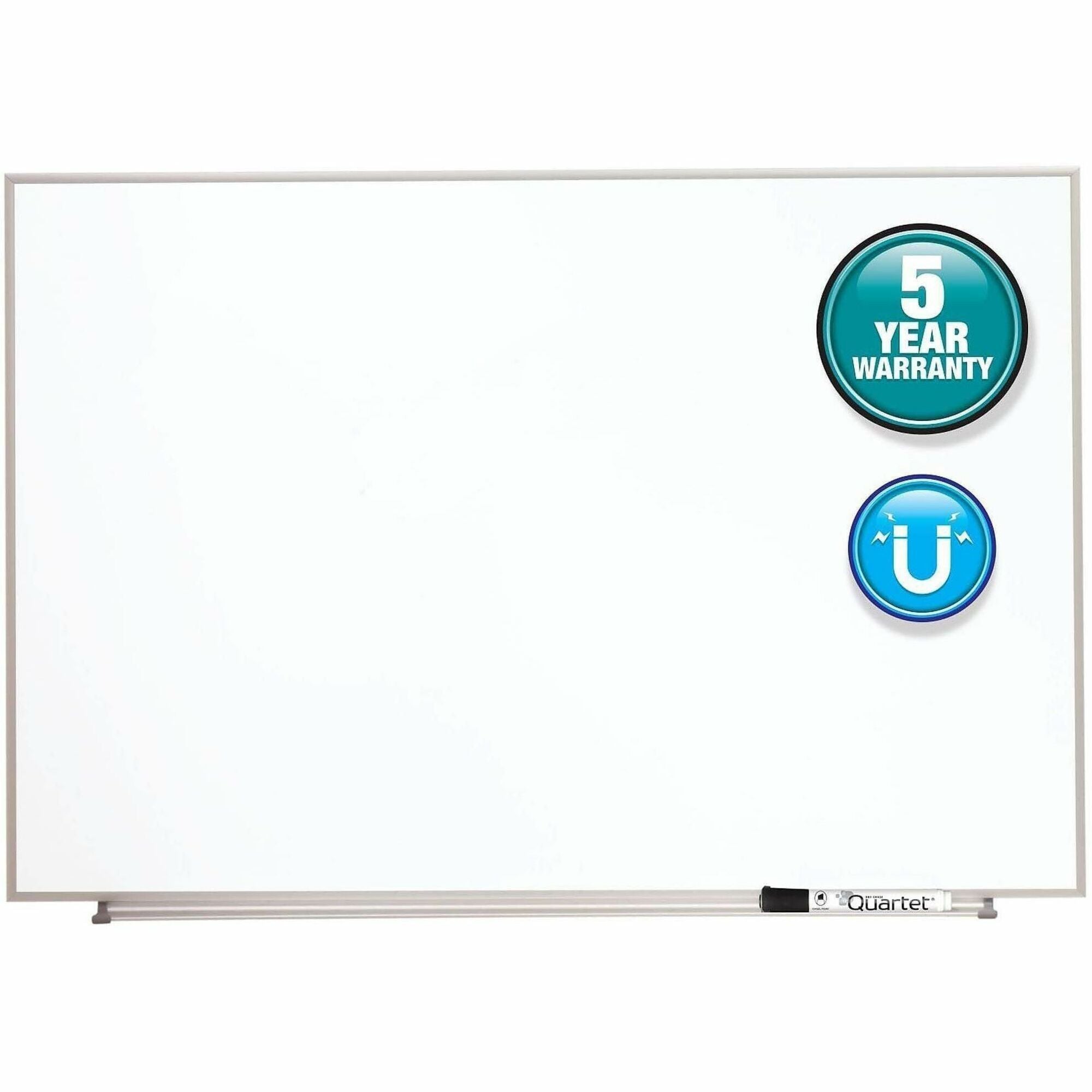 Matrix Magnetic Boards, 34 x 23, White Surface, Silver Aluminum Frame