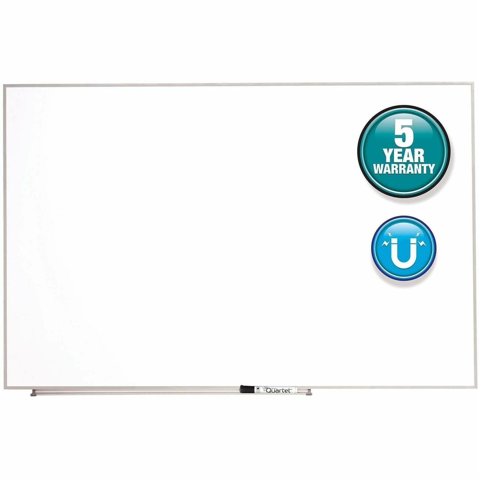 Matrix Magnetic Boards, 48 x 31, White Surface, Silver Aluminum Frame