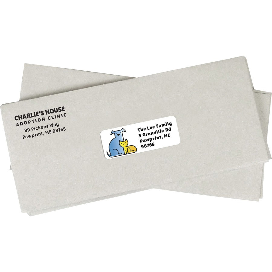 maco-white-laser-ink-jet-address-label-1-width-x-2-5-8-length-permanent-adhesive-rectangle-laser-inkjet-white-30-sheet-7500-box-lignin-free_macml3000b - 4