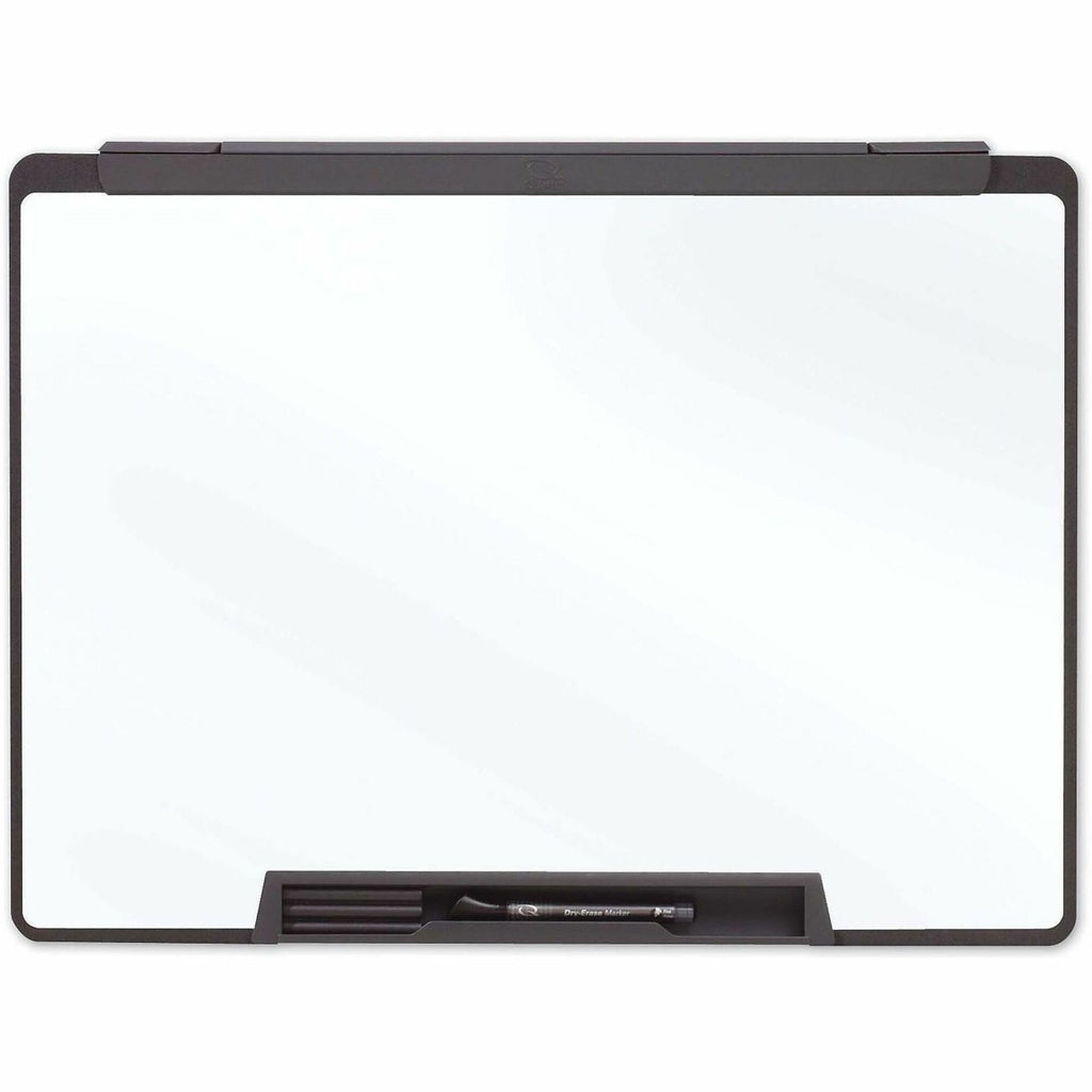 Motion Portable Dry Erase Marker Board, 36 x 24, White Surface, Black Plastic Frame