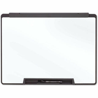 Motion Portable Dry Erase Marker Board, 36 x 24, White Surface, Black Plastic Frame