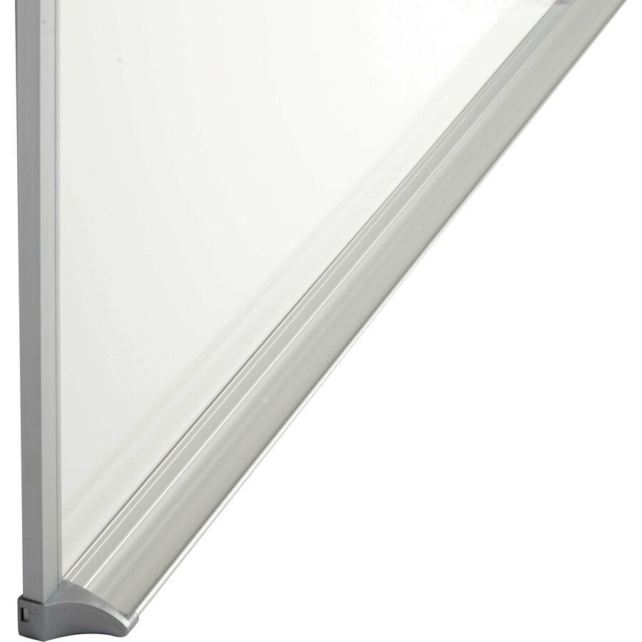 quartet-porcelain-magenetic-whiteboard-36-3-ft-width-x-48-4-ft-height-white-porcelain-surface-silver-aluminum-frame-horizontal-magnetic-1-each_qrtppa304 - 2