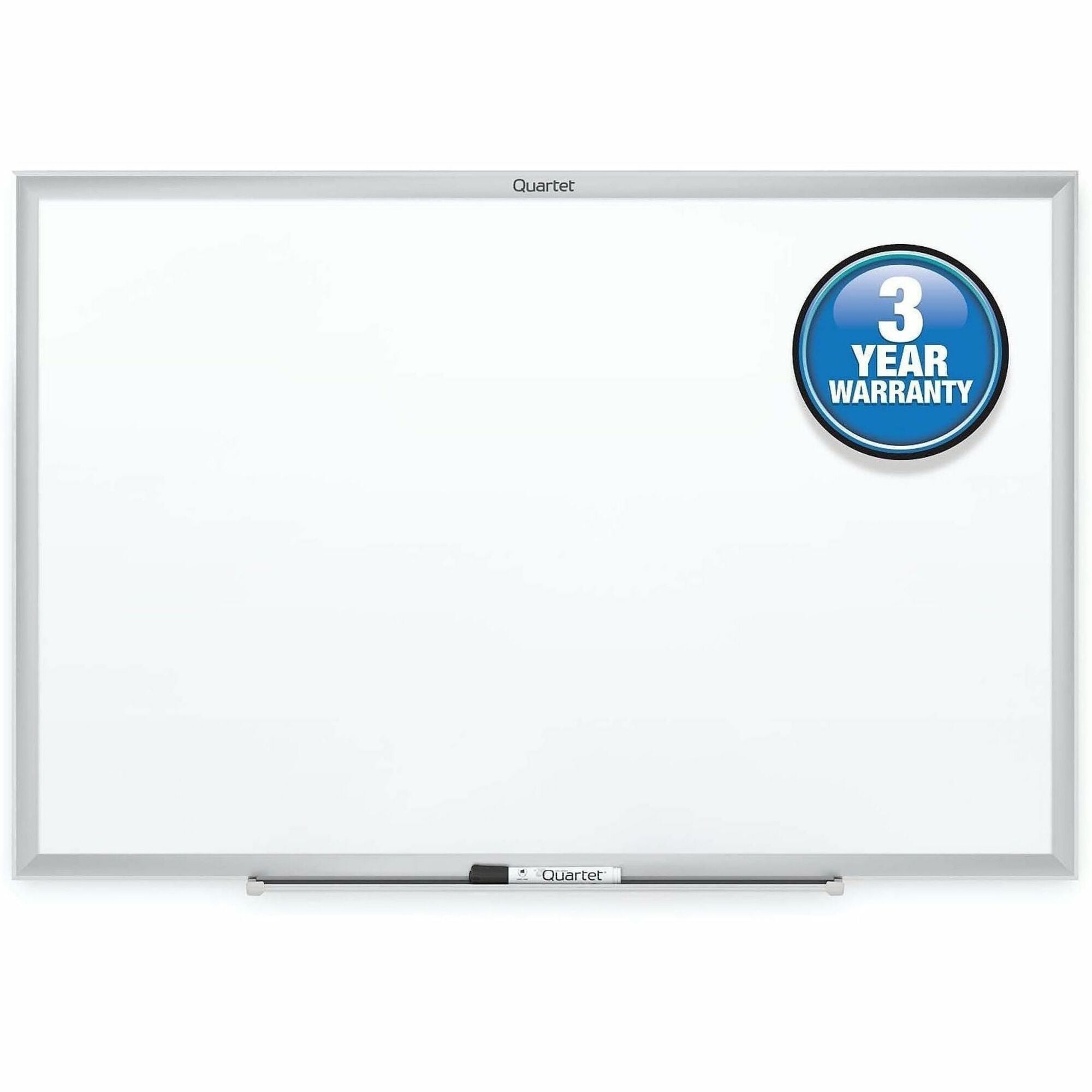 Classic Series Total Erase Dry Erase Boards, 24 x 18, White Surface, Silver Anodized Aluminum Frame