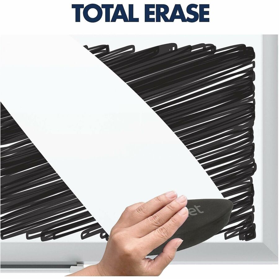 Classic Series Total Erase Dry Erase Boards, 24 x 18, White Surface, Silver Anodized Aluminum Frame