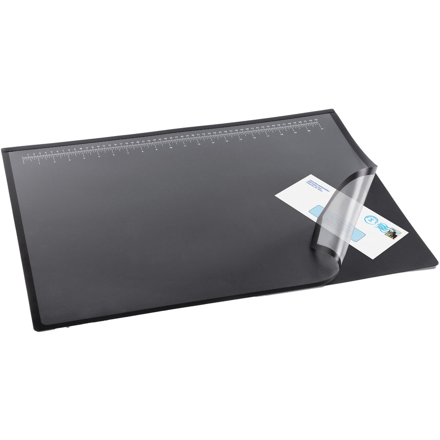 Artistic Desk Pads - Rectangular - 31" Width x 20" Depth - Rubber, Plastic - Black - 