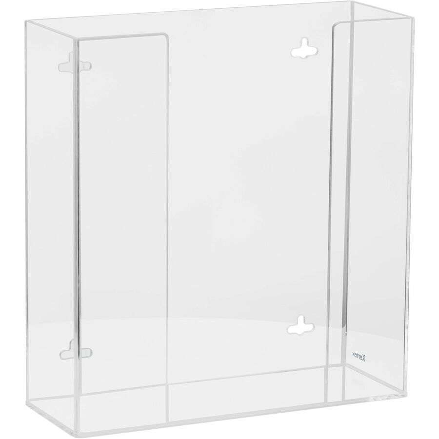 Kantek Acrylic Glove Box Holder - Acrylic - 1 Each - Clear