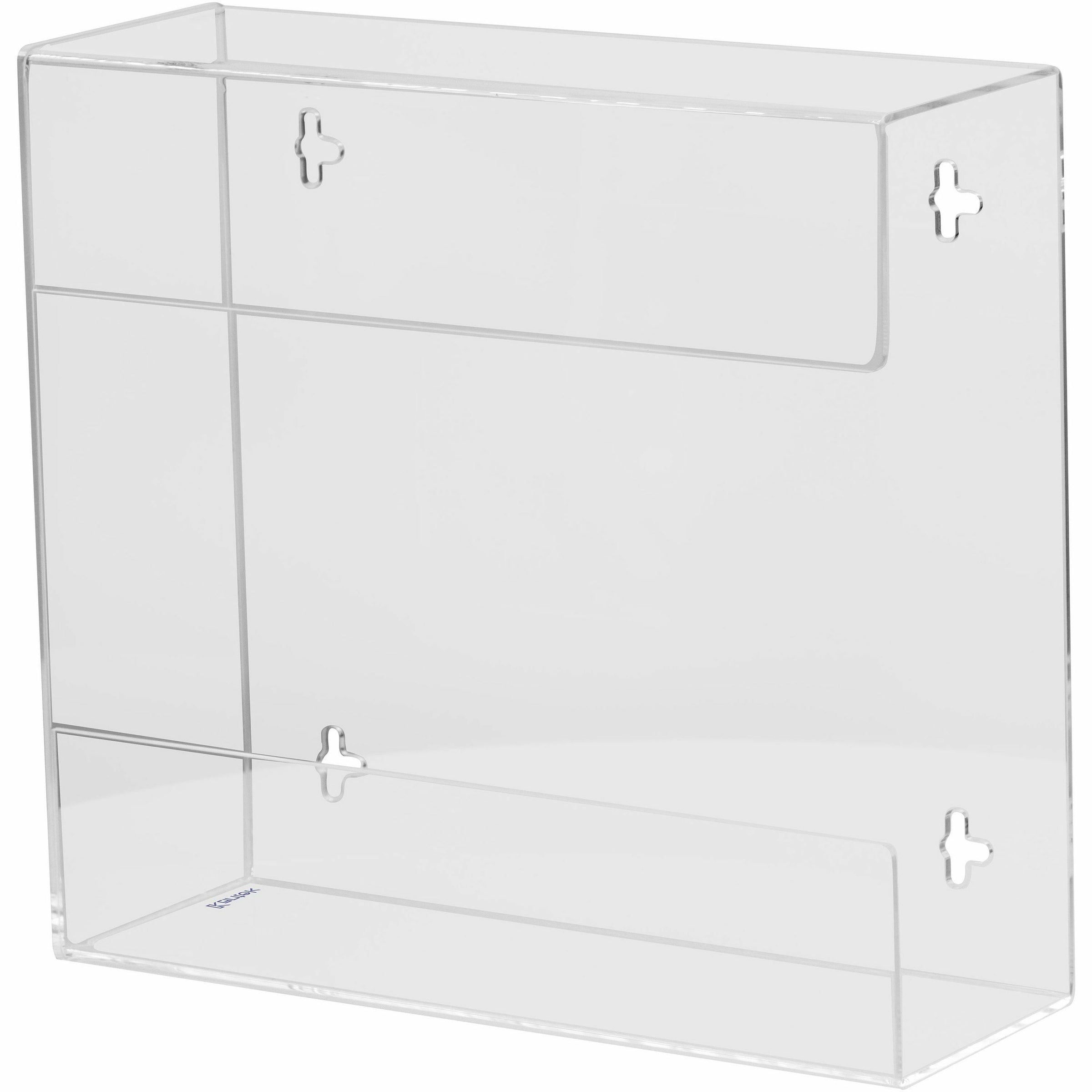 Kantek Acrylic Glove Box Holder - Acrylic - 1 Each - Clear - 2