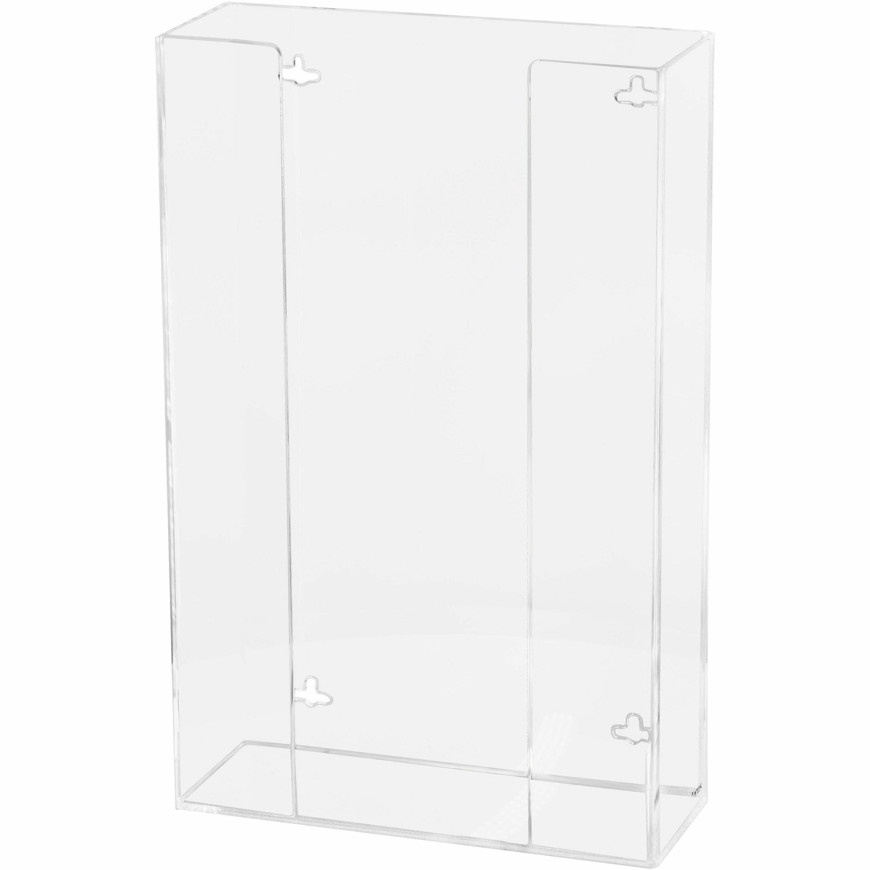 Kantek Acrylic Glove Box Holders - Acrylic - 1 Each - Clear - 2