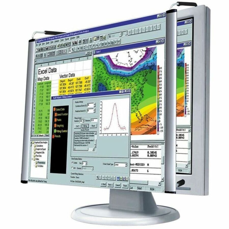 LCD Monitor Magnifier Filter for 17" Flat Panel Monitor