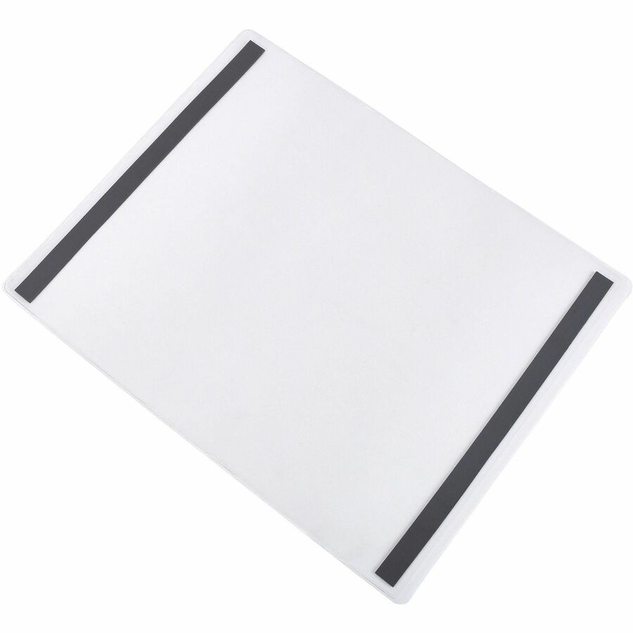Tatco Vinyl File Pocket - 9" x 12" - Vinyl - Clear - 25 / Box