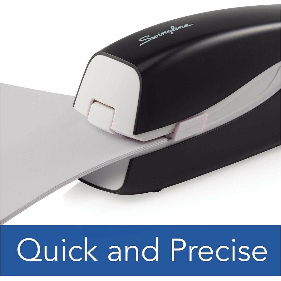 Portable Electric Stapler, 20-Sheet Capacity, Black